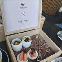 #下午茶情報# W hotel Woo Bar 黑松露主題下午餐