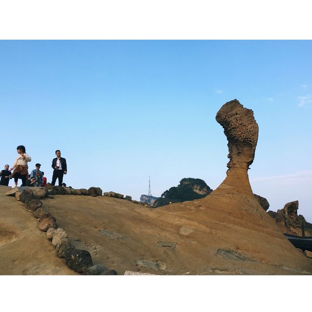 Amazing rock formation in Yehliu