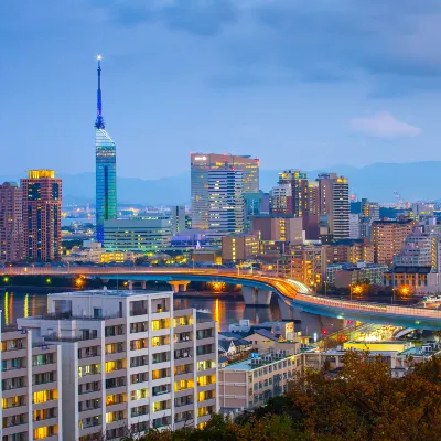 Flüge von Fukuoka nach Internationaler Flughafen Wien-Schwechat