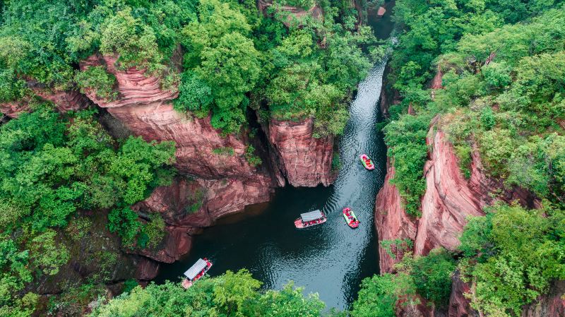 Paddling Area, Longtan Grand Canyon