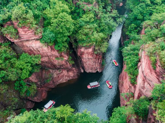 Paddling Area, Longtan Grand Canyon