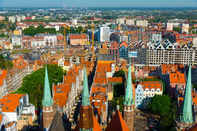 Flug Hamburg Danzig