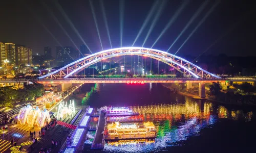 Night Cruise of Fuxi River