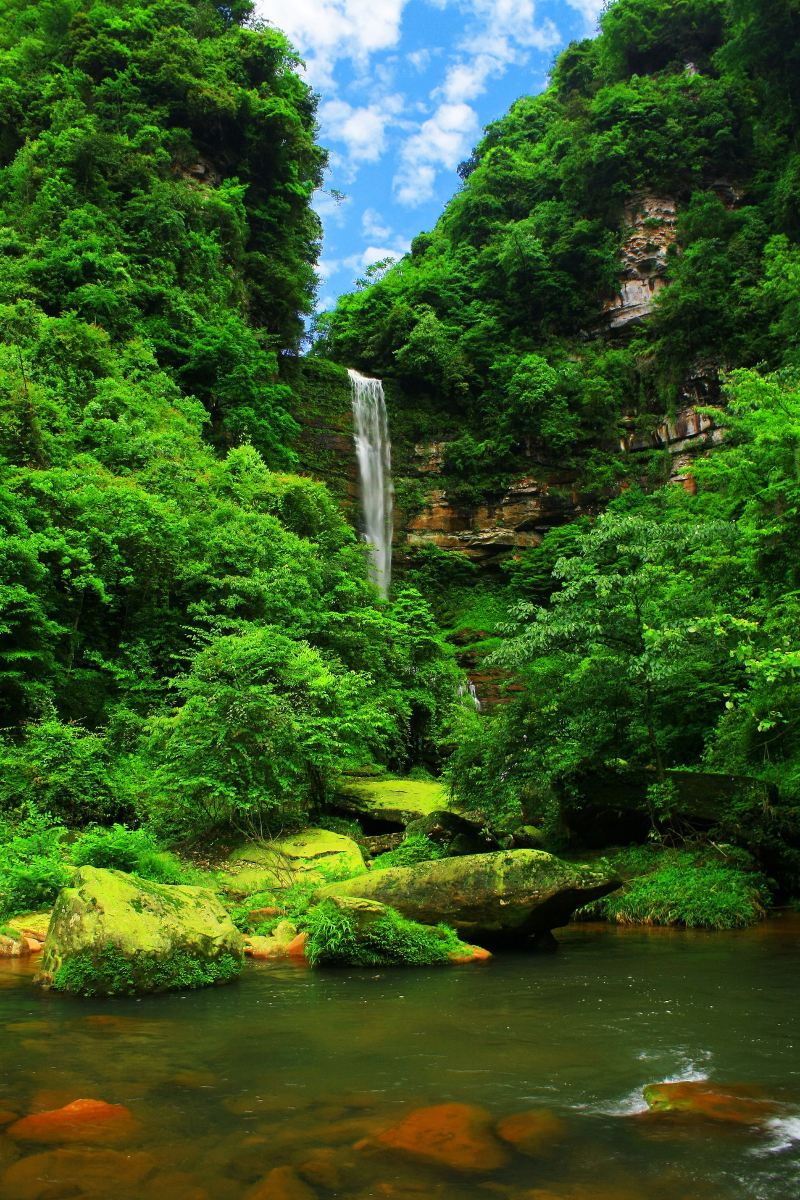 Gaodiedong Waterfall