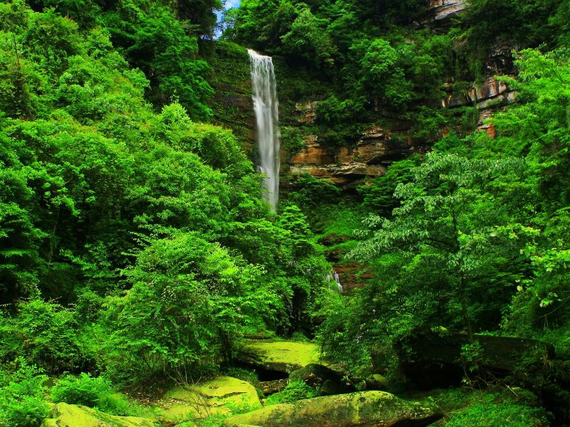 Gaodiedong Waterfall