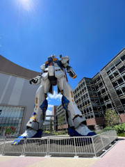 Life-Size RX-93ff ν Gundam Statue