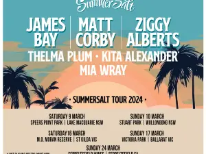 Summersalt - James Bay, Matt Corby, Ziggy Alberts & more