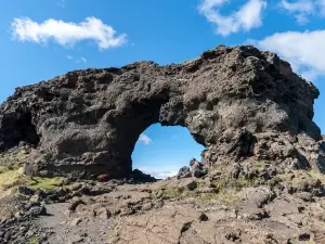 Lava field Dimmuborgir