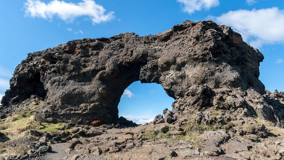 Lava field Dimmuborgir