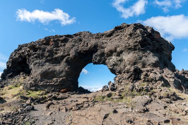 Lava field Dimmuborgir
