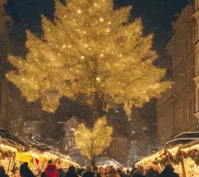 Schönbrunn Christmas Market event in Anger
