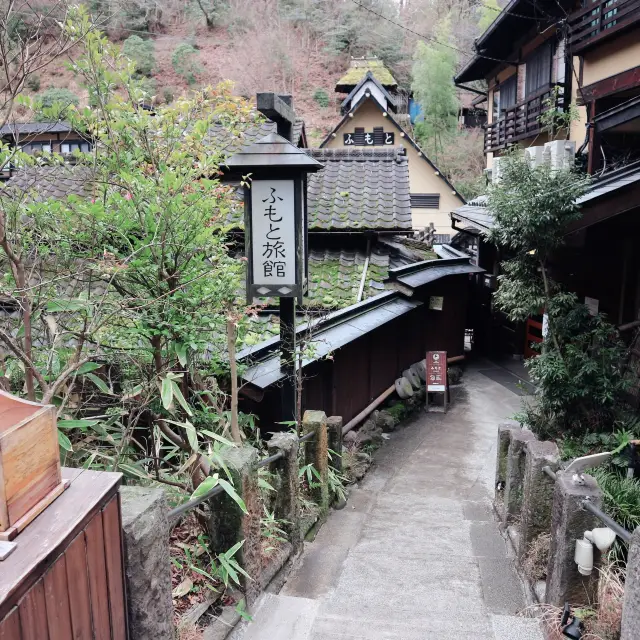 湯巡り手形で温泉巡り"黒川温泉"﻿