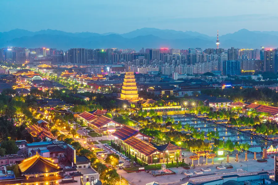 Giant Wild Goose Pagoda South Square