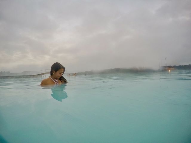 Iceland... blue lagoon & Aurora Borealis