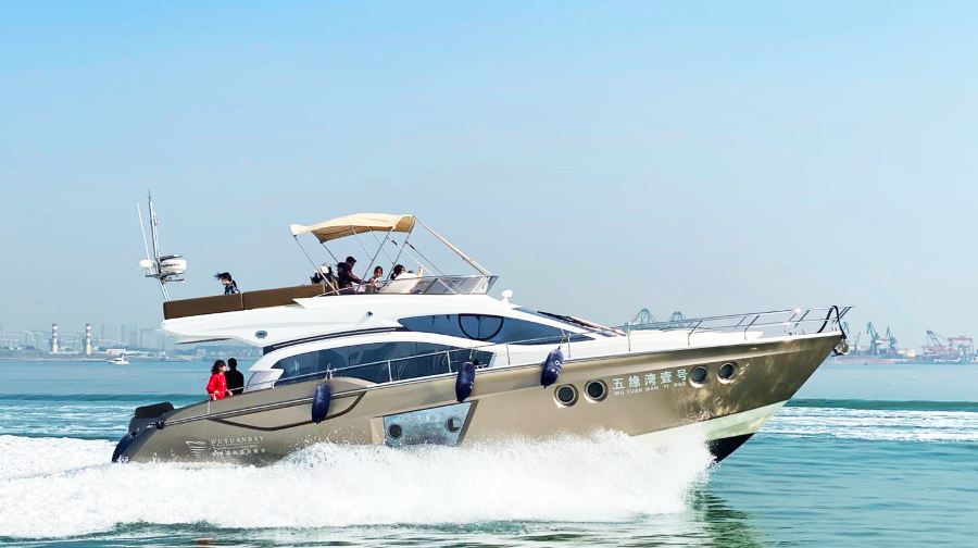 福建廈門【臻選】五緣灣/香山豪華遊艇包船出海觀光【家人親子朋友聚會公司團建商務接待生日派對婚紗攝影】