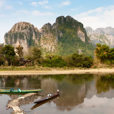 Hotel Ramah Hewan Peliharaan di Vang Vieng