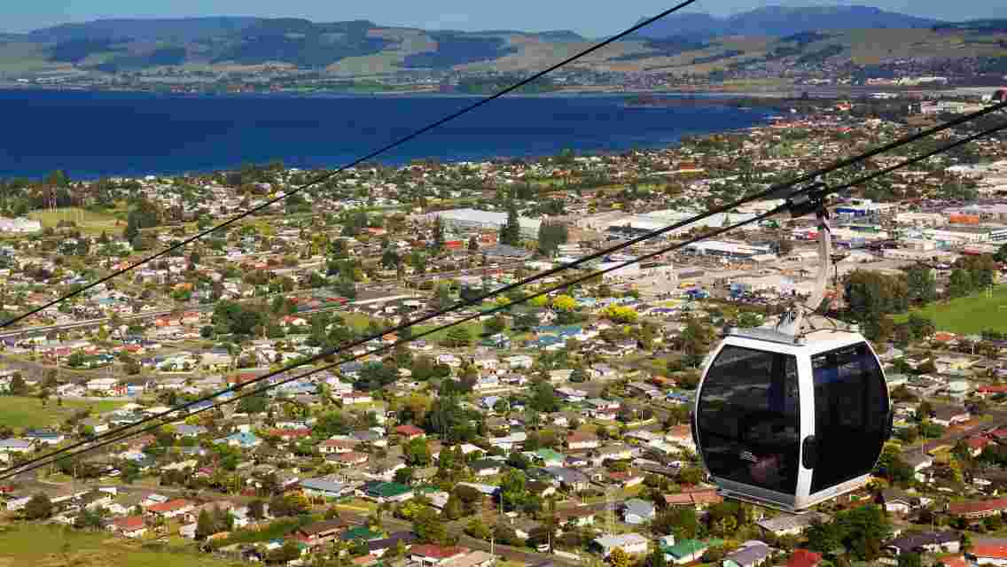 Rotorua Skyline cable car(Round-trip cable car ticket)