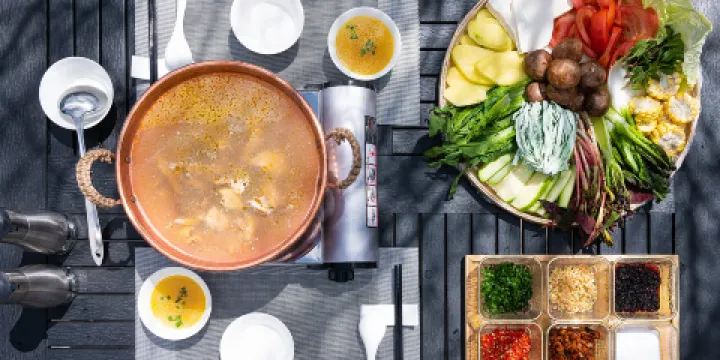 瀘定牛背山莫忘山谷民宿·餐廳