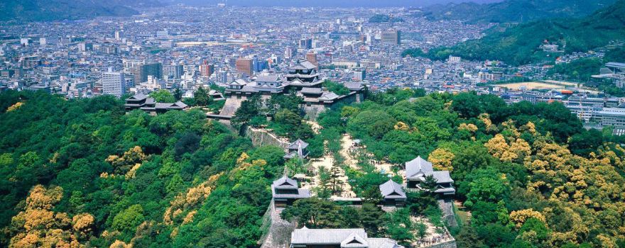 松山城城堡