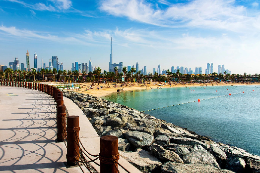 Jumeirah & La Mer - bord de mer et ambiance chic