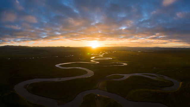 Sunrise Sightseeing in Gannan