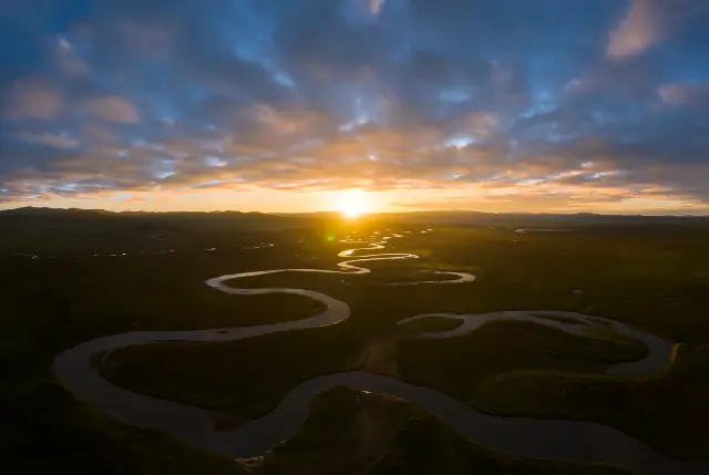 Sunrises in Gannan