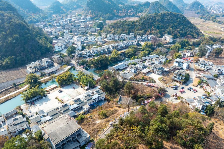 恭城紅巖村