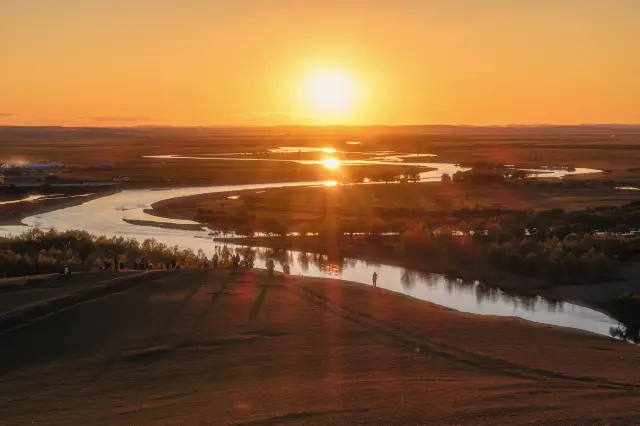 Sunset Sightseeing in Hulunbuir