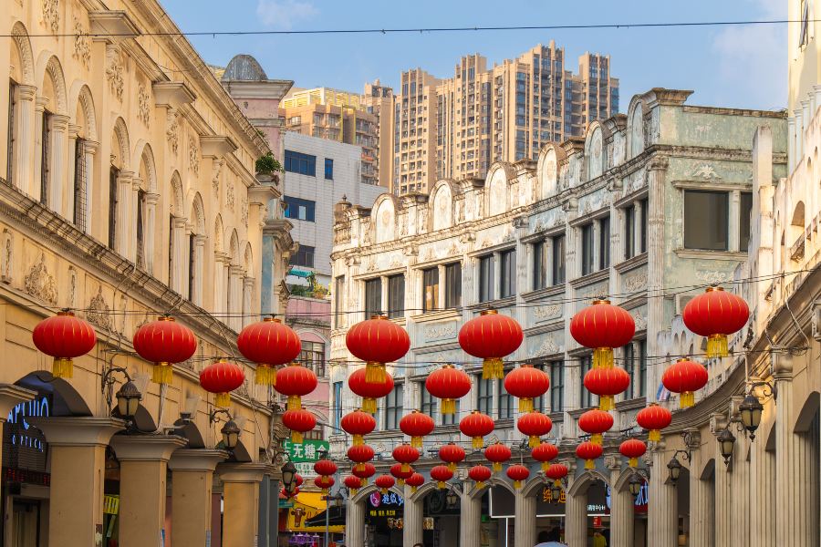 大良華蓋路商業步行街