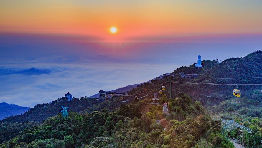 峴港巴拿山一日遊