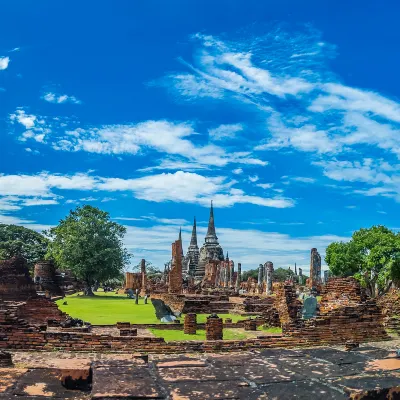 Номер с видом на горы Отели в г. Лампанг