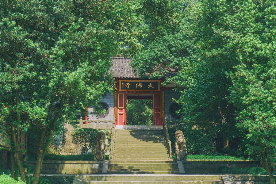新昌大佛寺景區