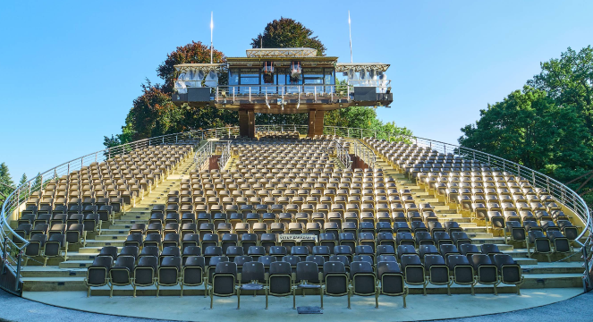 Revolving auditorium
