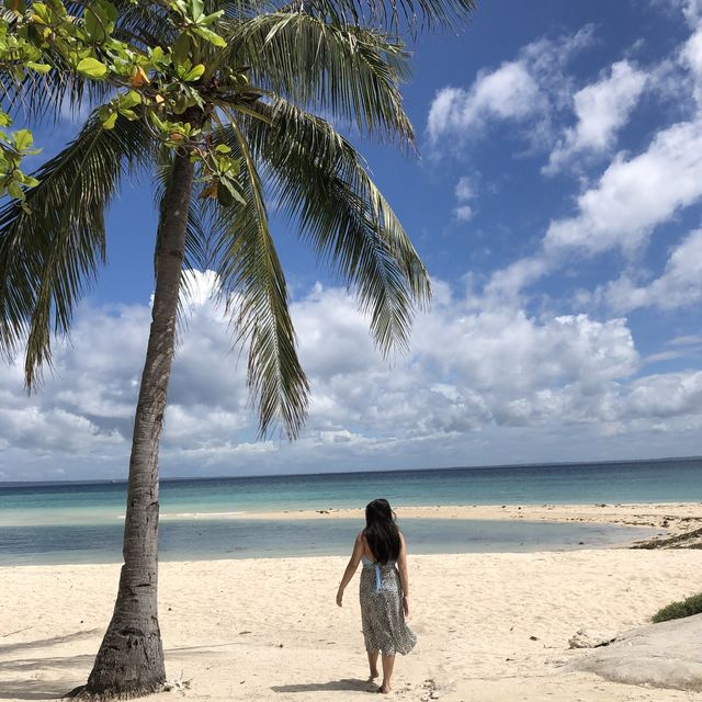 Sand bar in front of the beach! 