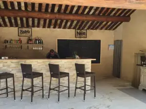 Restaurant of the Mas de Cure Bourse