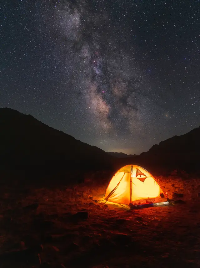 トルファン市で星空観賞