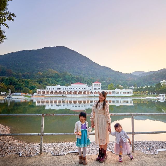 外國風湖畔餐廳小旅行