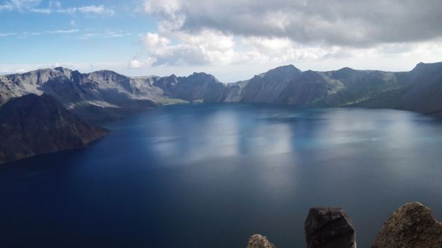 Heaven Lake on Changbai Mountain