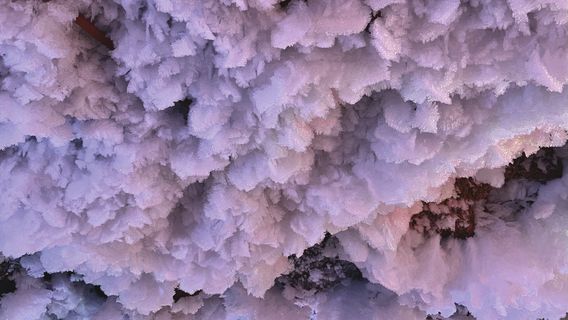 Volcano Lava Ice Cavern