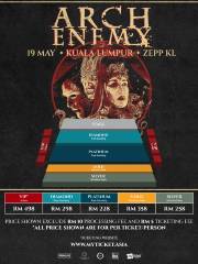 Arch Enemy: Deceivers Asia Tour 2024 Live in Kuala Lumpur