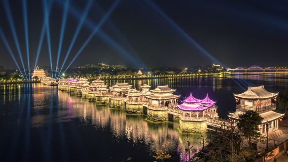 Guangji Bridge Light Show