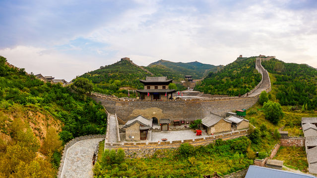 Yanmen Pass Scenic Area - Viewing Platform