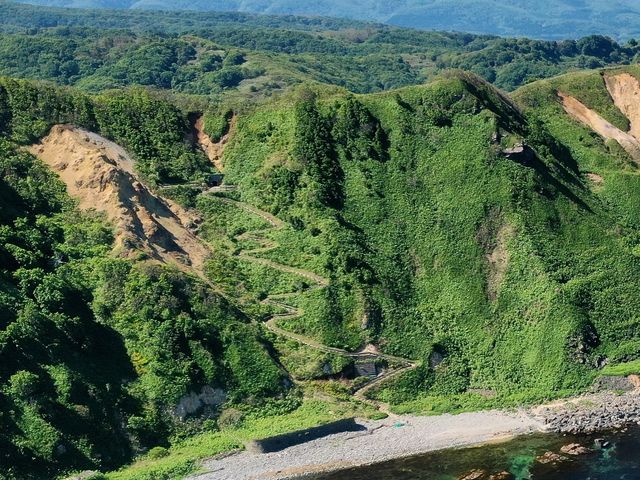【島武意海岸】目の前に広がる積丹ブルー！