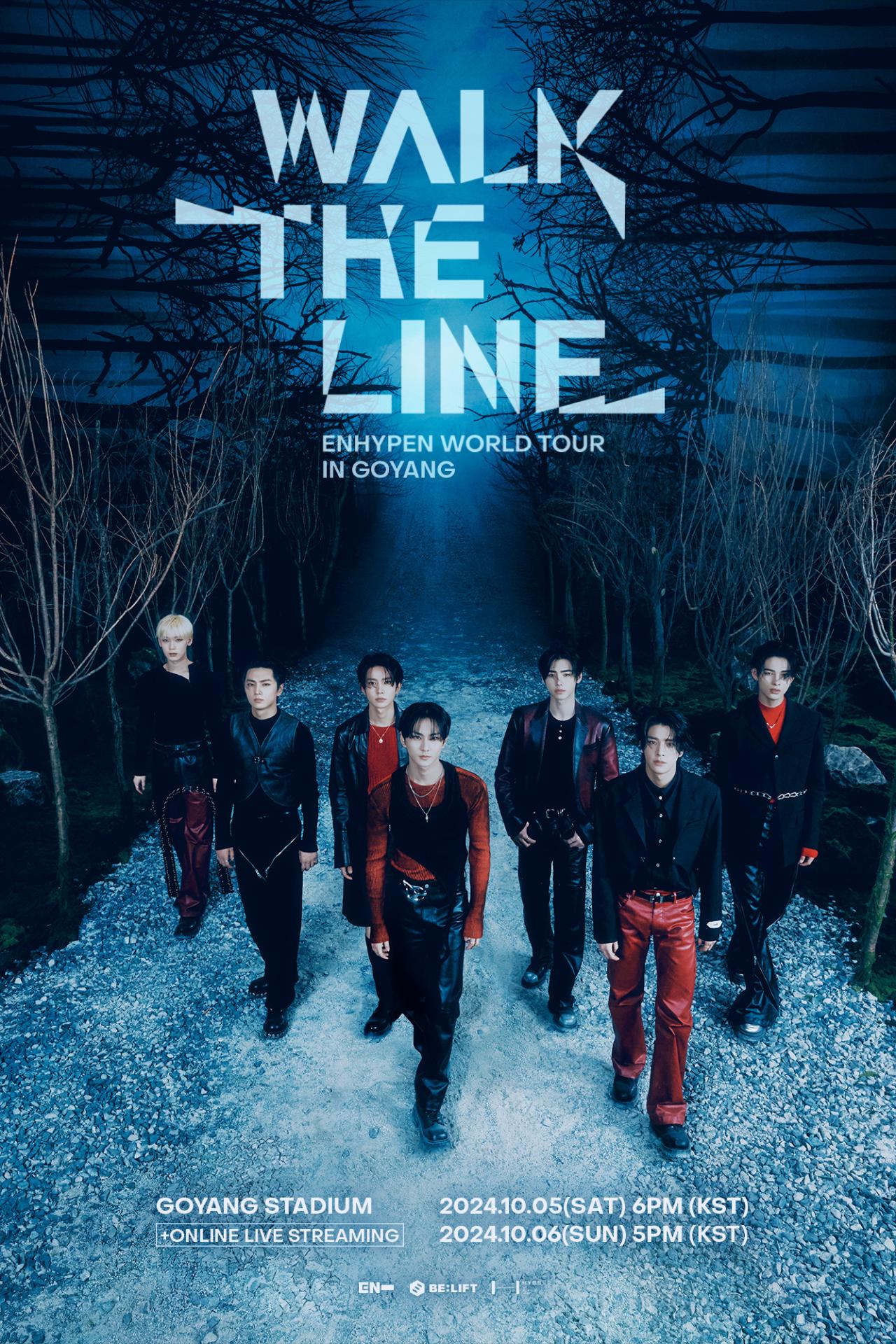 ENHYPEN WORLD TOUR 'WALK THE LINE' IN GOYANG | Goyang-si