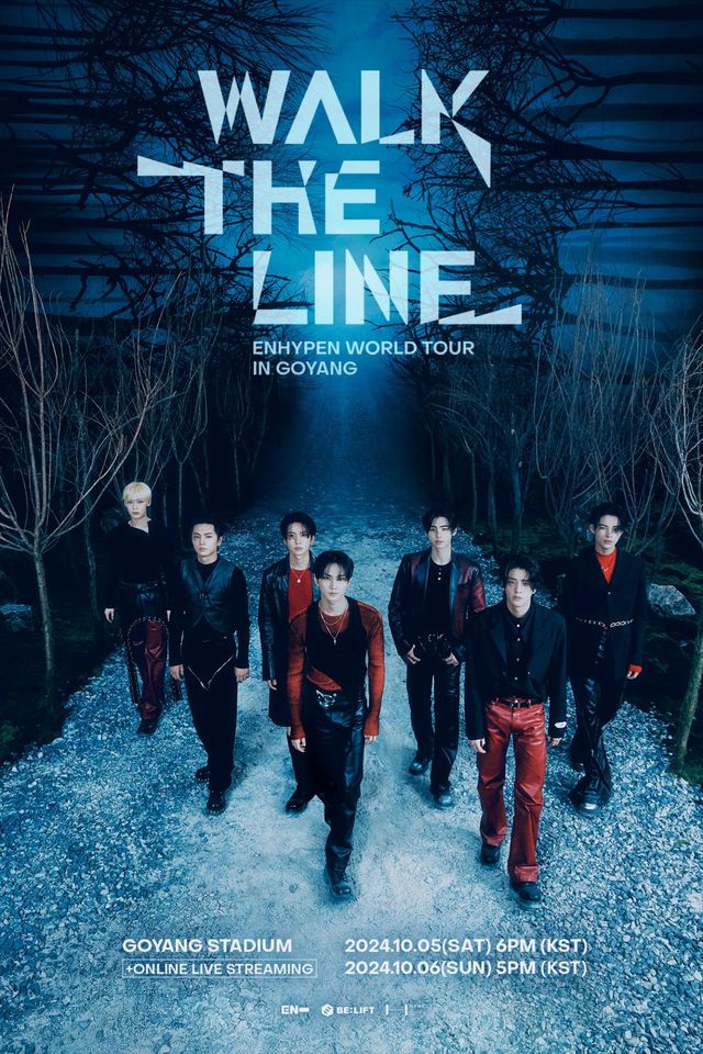 ENHYPEN WORLD TOUR 'WALK THE LINE' IN GOYANG | Goyang-si