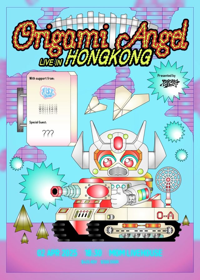 Origami Angel Live in Hong Kong | MoM Livehouse