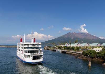 Ferry Boarding to Sakurajima