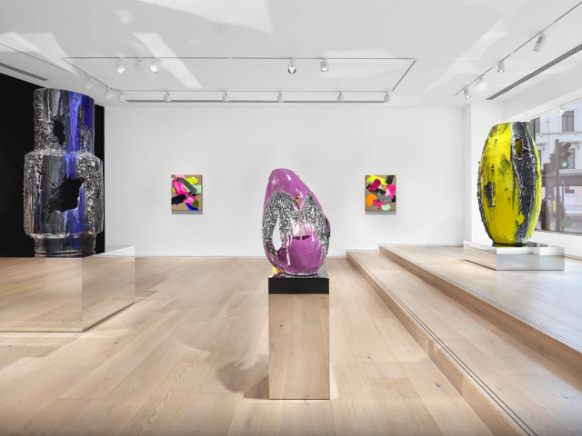 Anselm Reyle: Sunrise Mission | Opera Gallery London