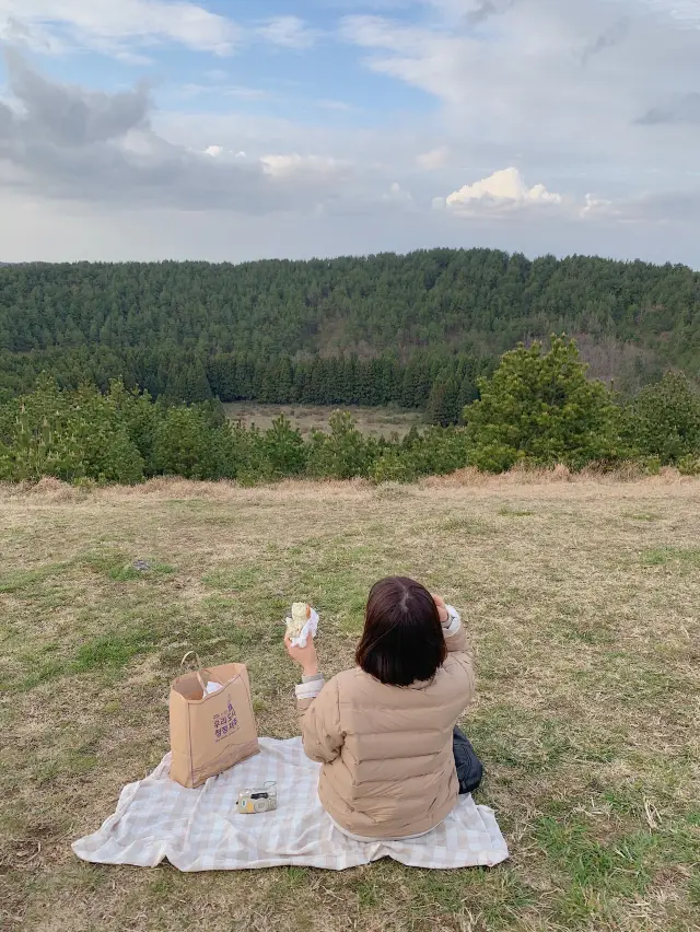 일몰 맛집 제주도 아부오름 ︎︎ 