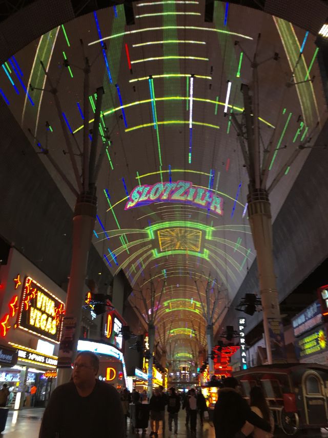 라스베가스의 가장 화려한 밤거리